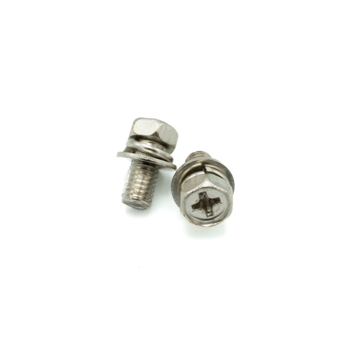 Phillips hex screw w/ washer M4/M5 | <p>Phillips hex screw w/ washer M4/M5</p> Phillips hex screw w/ washer M4/M5 | <p>Phillips hex screw w/ washer M4/M5</p>