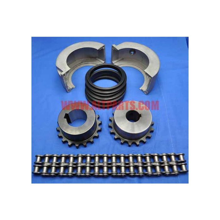 Roller Chain Shaft Coupling Assembly | <p>Amada # 74398893</p> Roller Chain Shaft Coupling Assembly | <p>Amada # 74398893</p>