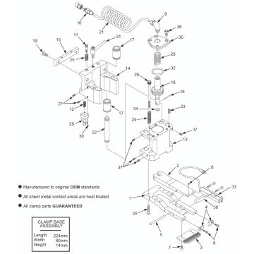 Replacement Parts For A0105-CA | <p>Replacement Parts For A0105-CA</p>