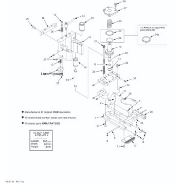 Replacement Parts For A0117-TQ